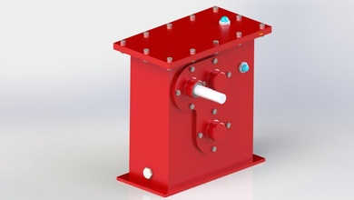 redução caixa velocidade caja reduzindo 3d impressão modelo in engenharia 3dexport caixas engrenagens engrenagem engrenado motor 3d print model - Mito3D