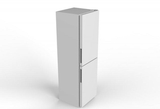 kühlschrank 3d modell haushalt haushaltsgeräte 3dexport rerige gefrierschrank container küche haushaltswaren lager schublade real realistisch geschirr juhann product 3d print model - Mito3D