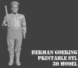 reichsfeldmarschall hermann goering jacket 3d printable stl file print model in man 3dexport gring 3ds nazi hitler ww2 worl war 3d print model - Mito3D