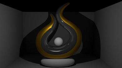 reliquia la scultura decorativo oro argento di stampa il trofeo 3d print model - Mito3D