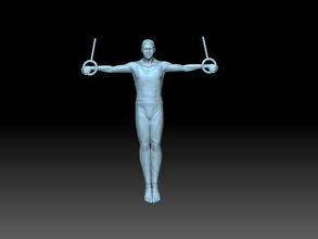 alívio ginasta ginástica ginastas esporte desportista olímpico 3d print model - Mito3D