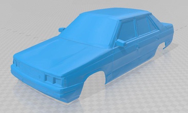 renault 9 imprimível corpo carro 3d impressão modelo in automotivo 3dexport fenda escalextrico tamiya rc miniz passatempo 1 10 24 32 3d print model - Mito3D