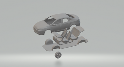 renault fluence 2012 diecast hotwheels slot slotcar slot-car hot toys car 3dpirnt print printing printable