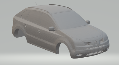 renault kaleos 3d impressão modelo in veículo 3dexport hotwheels diecast scx fenda carro slotcar stl imprimível rcmodel gmc traxxa kyosho escalterix chevrolet 3d print model - Mito3D