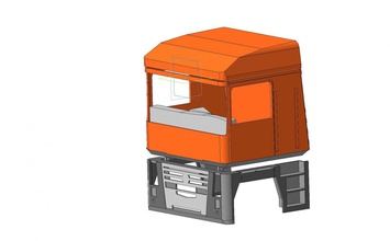 renault magnum 1-16 rc el transporte por carretera escala 3d de la impresora hobby 3d print model - Mito3D