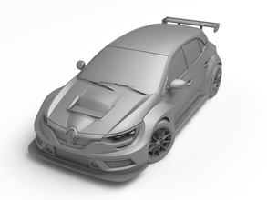 renault megane tcr 3d stampa modello in settore automobilistico 3dexport stampato scala rc deriva sport corsa veicolo passatempo rally fai 3d print model - Mito3D