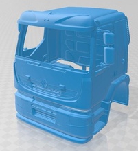 renault premio 2011 stampabile cabina camion fessura scalextric tamiya rc miniz passatempo micro 3d print model - Mito3D