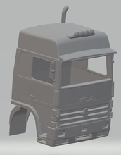 renault r365 yazdırılabilir kabin kamyon 3d yazdır model in otomotiv 3dexport yuva ölçülü tamiya rc radyo kontrol taksi ulaşım 3d print model - Mito3D