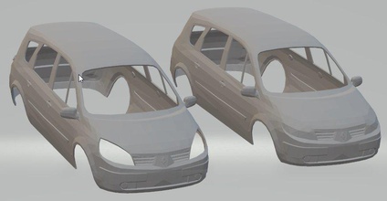 renault manzara yazdırılabilir vücut araba 3d yazdır model in otomotiv 3dexport kabuk rc radyo kontrol miniz yuva ölçülü fransızca 3d print model - Mito3D