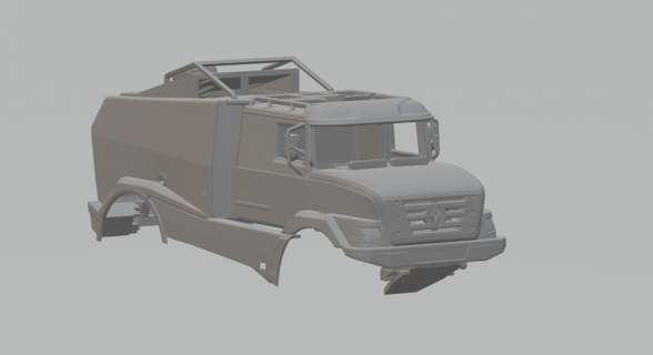 renault sherpa 2018 véhicule moulé pression roues chaudes voiture chaud jouets impression course 3d print model - Mito3D