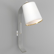 repcy pared lámpara blanco 03 3d print model - Mito3D