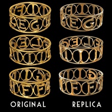 replica roman legion flavia felix ring jewelry jewellery rome 3d print model - Mito3D