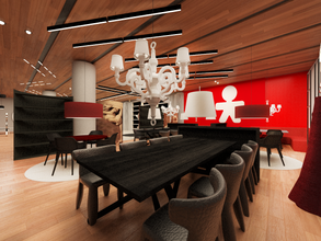 restaurante Barra compras conceito Alessi marcel vagueia moooi cafajeste render 3ds 3d print model - Mito3D