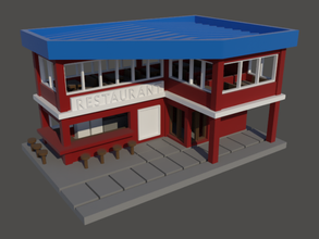 restaurant gauge building train electric scale 3d print model - Mito3D