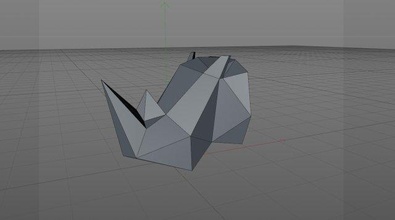rhinoceros head 3d print model in figurines 3dexport rhino lowpoly low-poly polygons animal 3d print model - Mito3D