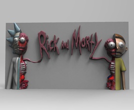 rick morty 3d yazdır model in anatomi 3dexport rickandmorty yetişkinler meseek karikatür sanchez heykelcik steroid kas karakter 137 minyatürler komik heykel komedi 3d print model - Mito3D