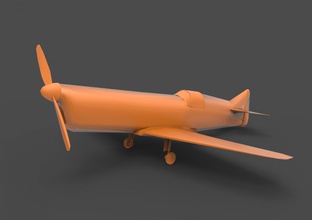 rider r-4 vs-300 first helicopter aircraft historic perspectx 3ds air schoenfeldt 3d print model - Mito3D