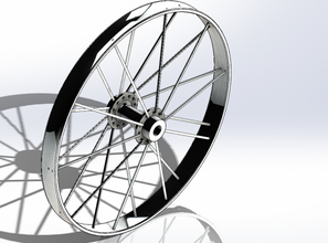rim wheels tyre vehicles carriage 3d print model - Mito3D