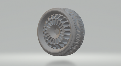 aros diecast v56 3d impressão modelo in veículo 3dexport rodas hotwheels slotcar fenda carro quente tamya roda oz bbs tsw 3d print model - Mito3D