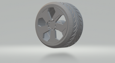 rims reventn 3d print model in vehicle 3dexport wheels diecast hotwheels slotcar slot car hot tamya enkei rotiform tsw 3d print model - Mito3D