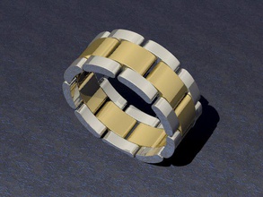 ring 3d jewelry jewellry printable model gold silver diamond gem stone jewel 3d print model - Mito3D