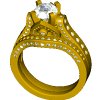 ring 3d print model ready to in rings 3dexport jewelry jewellery printing pendant earing jewel wedding couple printers stl files box necklace 3D print model - Mito3D