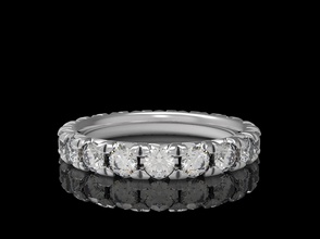 ring gold Diamanten briliant Schmuck Juwel 3d print model - Mito3D