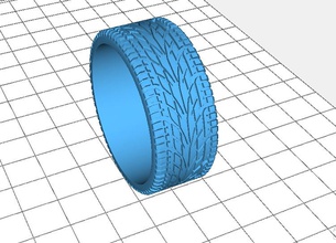 ring tire 3d print model - Mito3D