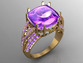 ring2 ring Diamanten rubies Saphiren Smaragde engagement Hochzeit Schmuck gold sterling Silber stl design 3d 3d print model - Mito3D