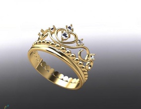 ring 0007 cold jewelry 3d print model - Mito3D
