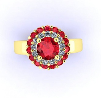 ring 00e52 3d print model rings jewelry fine diamont gold pendant earrings 3d print model - Mito3D