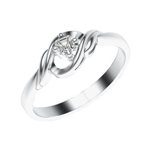 018 nişan yüzüğü 3d tasarım parlak yüzük moda gem altın mücevher takı bayanlar modern yuvarlak zerafet kadın düğün aşk 3d print model - Mito3D
