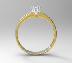ring 05 free 3d print model in rings 3dexport stl 3dm gold silver cnc prototyping printable jewellery gem 3d print model - Mito3D