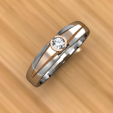 ring 09 3d print model in rings 3dexport stl 3dm gold silver cnc prototyping printable jewellery gem 3d print model - Mito3D