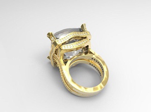 ring 116 3d print model - Mito3D