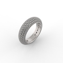 yüzük 302 takı mücevher nişan elmas moda altın angagem yüzükler parlak güzellik taş yazdırılabilir safir 3d print model - Mito3D