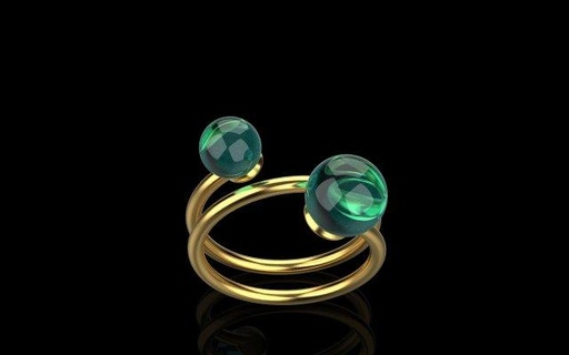 ring 4232 rings jewelry 3d cad 3dmodel bracelet earring rhino matrix zbrush keyshot magics rend rendering modeling jewellery 3d print model - Mito3D