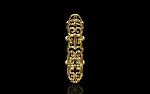 ring 4597 rings jewelry 3d cad 3dmodel bracelet earring rhino matrix zbrush keyshot magics rend rendering modeling jewellery 3d print model - Mito3D