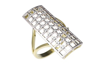 53 yüzüğü altın elmas yüzük takı ruby Safir zümrüt Sevgililer düğün mücevher 3d print model - Mito3D