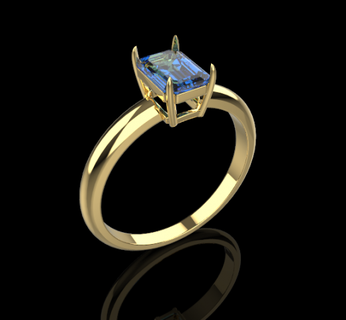 ring 773 002  rings jewelry 3d cad 3dmodel bracelet ring earring rhino matrix zbrush keyshot magics rend rendering modeling jewellery pendant  3d print model - Mito3D