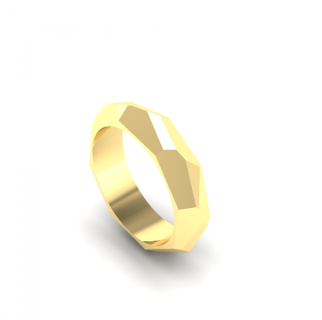 anillo anillos solitario libra esterlina imprimible diamante platino brillante Boda compromiso joya joyería plata delicado ligero oro blanco 3d print model - Mito3D