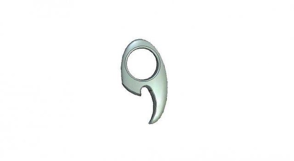 anel arqueiro tiro arco corda 3d print model - Mito3D