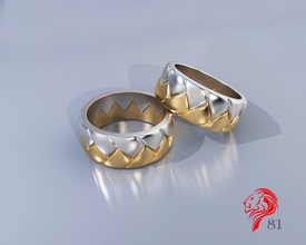 ring engagement rope 3d print model in pendants 3dexport jewelry gold cnc 3dprinting printing jewel 3d print model - Mito3D