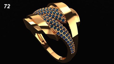 ring-engagment ring Schmuck Mode vision gold 3d print model - Mito3D