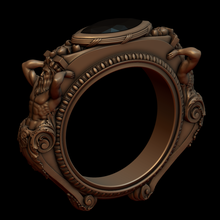 anillo de l4 oro silwer stl solopanov la moda estilo 3d print model - Mito3D