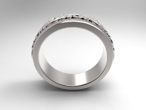 ring ornament jewel jewelry 3dmodel 3dprint rhinoceros rings ring gold-ring