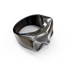 squillare gufo 3d stampa modello in anelli 3dexport gioielleria 3d print model - Mito3D