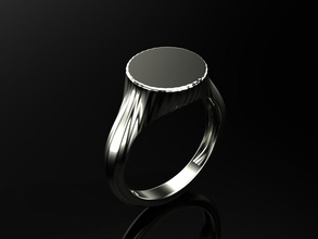 anello di ram oro argento i gioielli gioiello 3dprint la sterlina stampabile 3d print model - Mito3D