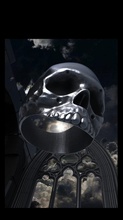 anillo cráneo gratis 3d impresión modelo in anillos 3dexport 3d print model - Mito3D