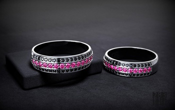anello di pietre gioielli lucente donne diamante le i diamanti moda bellezza lusso gemma la cera stampabile stile stampa traccia 3d print model - Mito3D